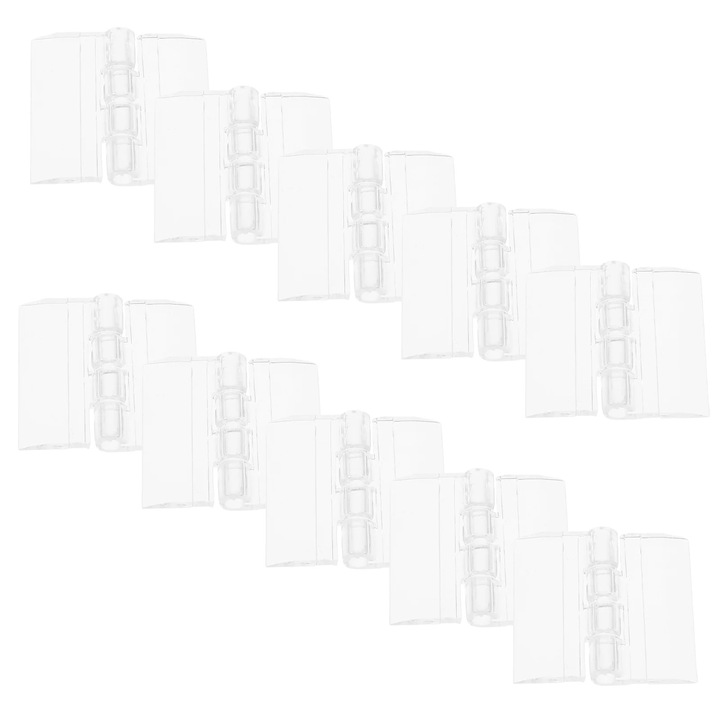 Balamale mini acrilice transparente 3.3x3x0.2cm set