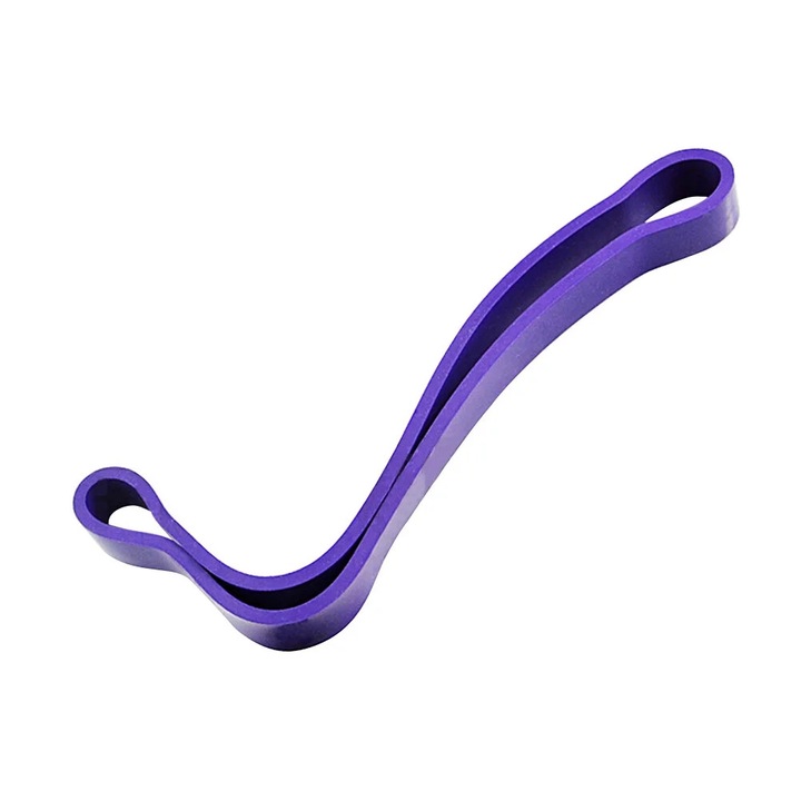 Banda elastica plata latex, violet, 61x1.9x0.45cm