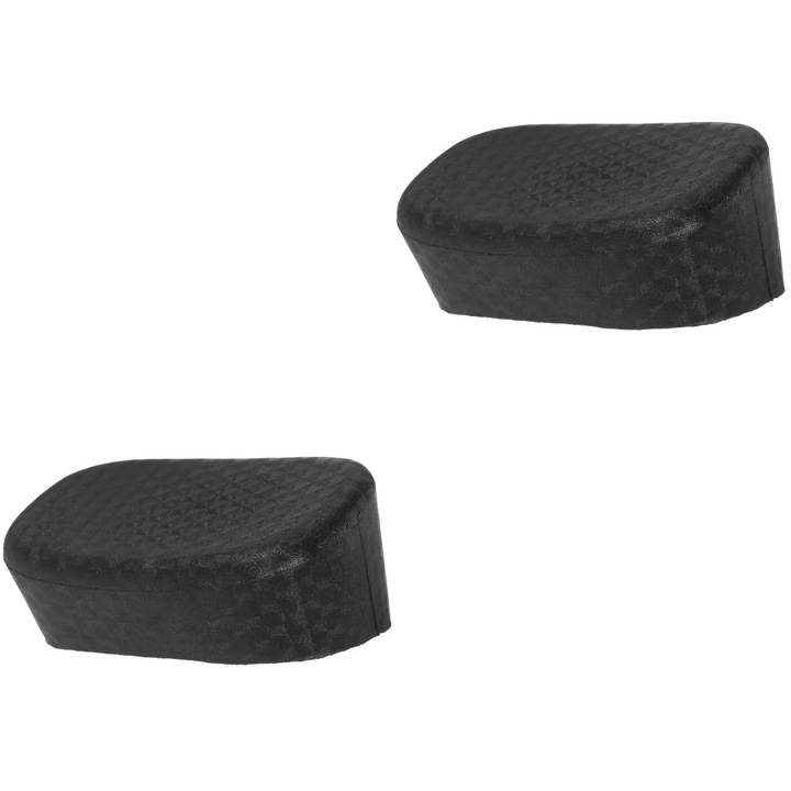 Perna suport pentru gat, 2 bucati, PVC, 12.9x8.9x5.7cm, alb