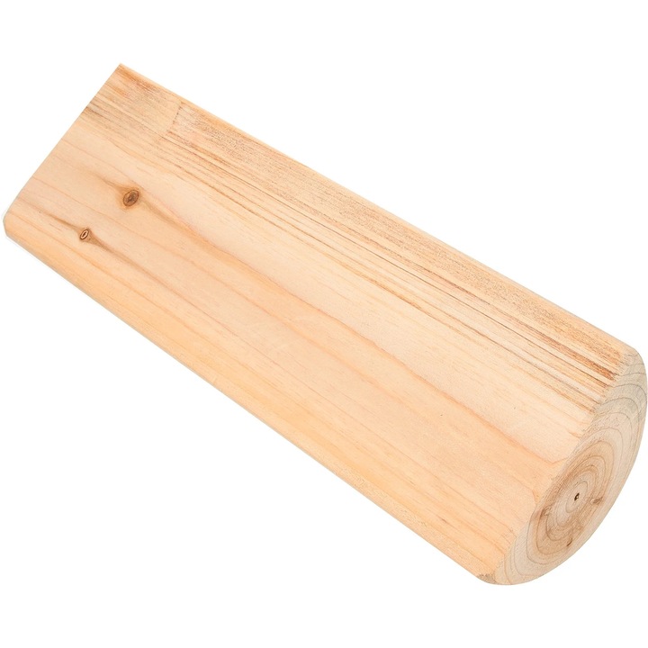Perna lemn pentru sauna, ergonomic, 30x10x7cm