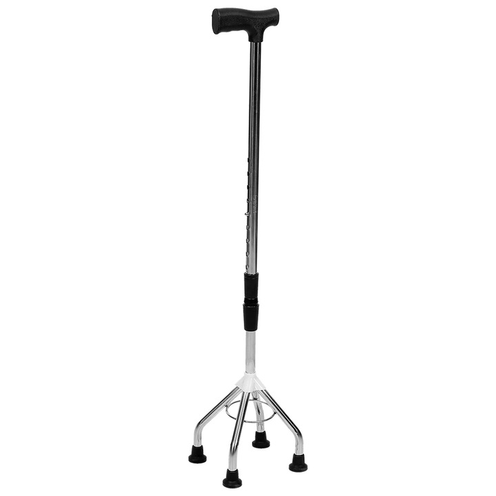 Bat trekking, aluminiu, ergonomic, antiderapant, multicolor, 79x17.5x16.5cm