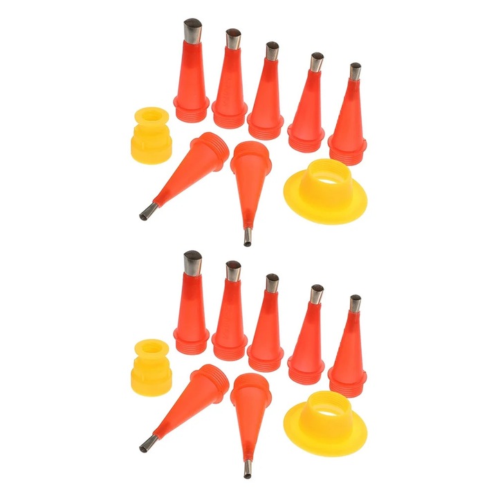 Set duze aplicator etansare inox silicon 5-14mm diverse dimensiuni