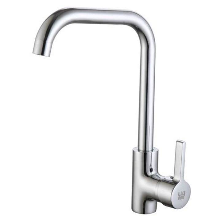 Konyhai csaptelep keverőcsap forgatható kifolyóval, króm 23x7x40mm tartozékkészlet