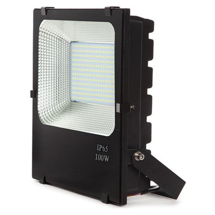 LED Projektor 100W 6000K IP65 50.000h fekete 25x30m