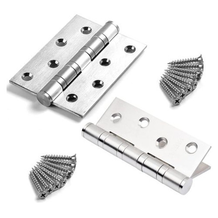 Balamale usa inox 304 szett 2 db 4inch korrózióálló 315° nyitás