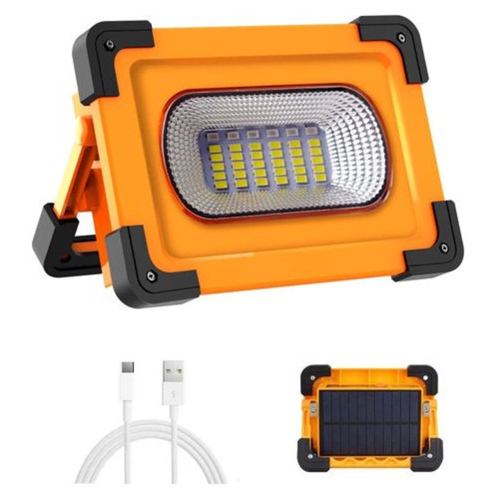 LED projektor 60W 3000 lumen, 4 mód, kék-piros, 180° állítható
