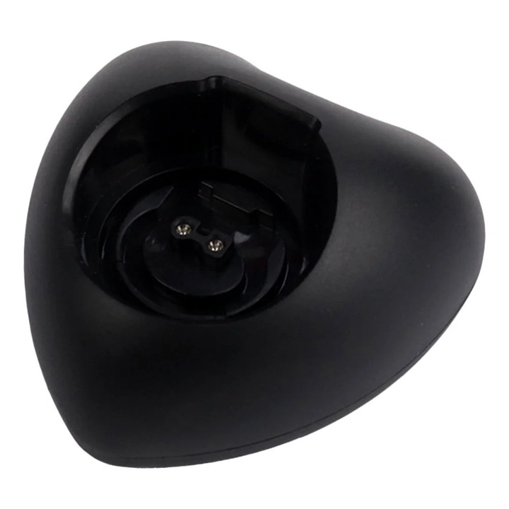 Baza incarcare aparat tuns electric, negru, 8.5x8.5x4.8cm