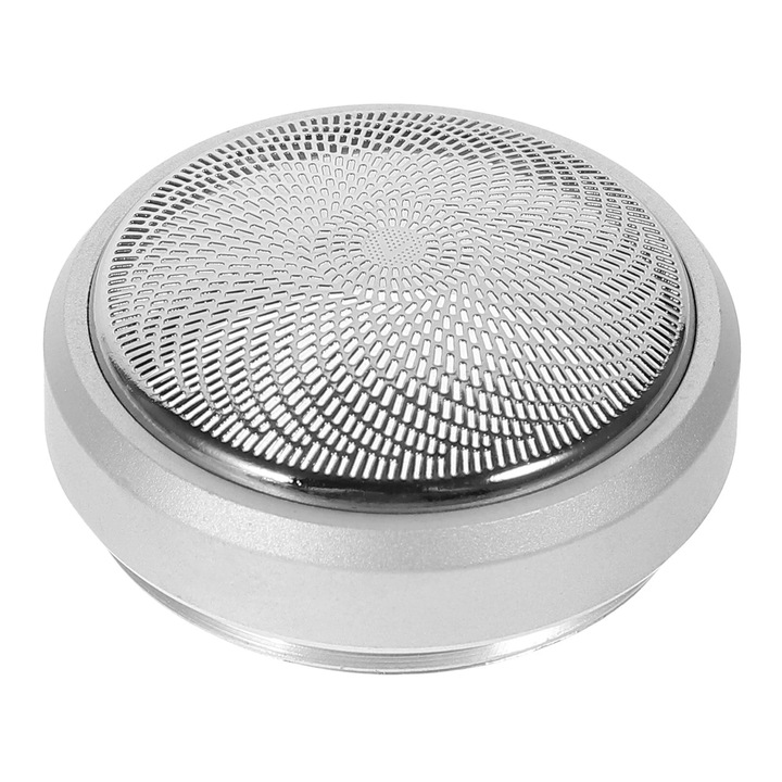 Cap de aparat de ras, inox, argintiu, 3.5x3.5x1.3cm