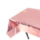 YANYXR Rose Gold asztalterítő 1x2.7m eldobható fólia