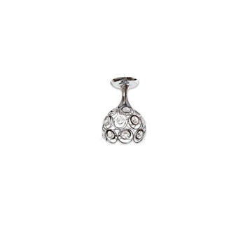 Lustra julia 6133/1, cristal, 1*e27, schelet cromat, inaltime 30cm Lustra julia 6133/1, cristal, 1*e27, schelet cromat, inaltime 30cm