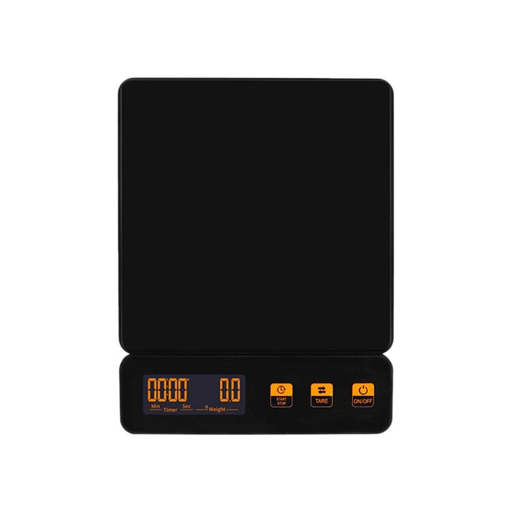 Cantar de bucatarie electronic, precizie, plastic, 17.8x15.6x2.7cm