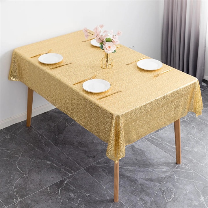 Pamut asztalterítő, többszínű, 120cm