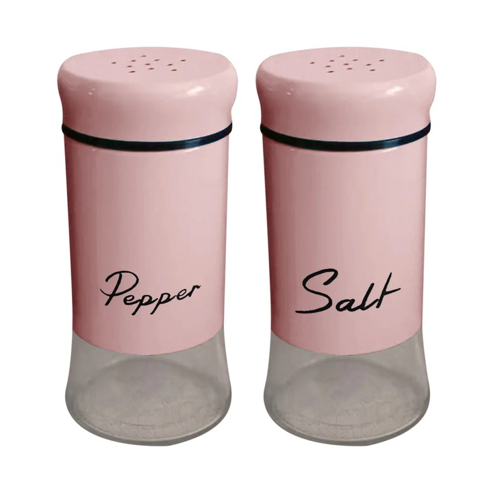 Set dozatoare condimente YANYXR capac inox, multifunctional, 10x5cm