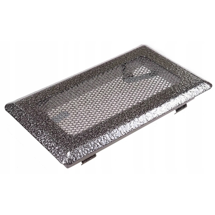 Grila semineu ToolSpace 16x45cm argintiu antic