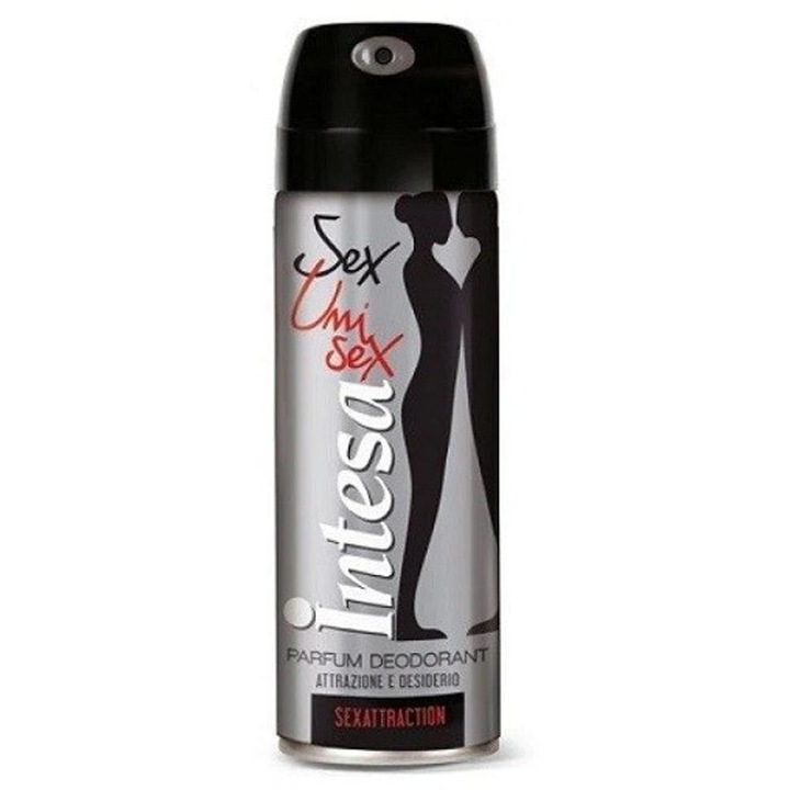 Set 4 x Deodorant Spray Intesa Sex Attraction, Unisex, 125 ml