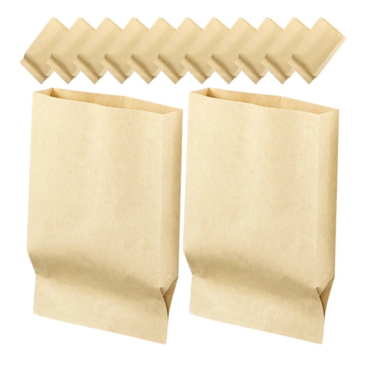 Pungi cadou din hartie kraft 24x14x4cm set 100 buc
