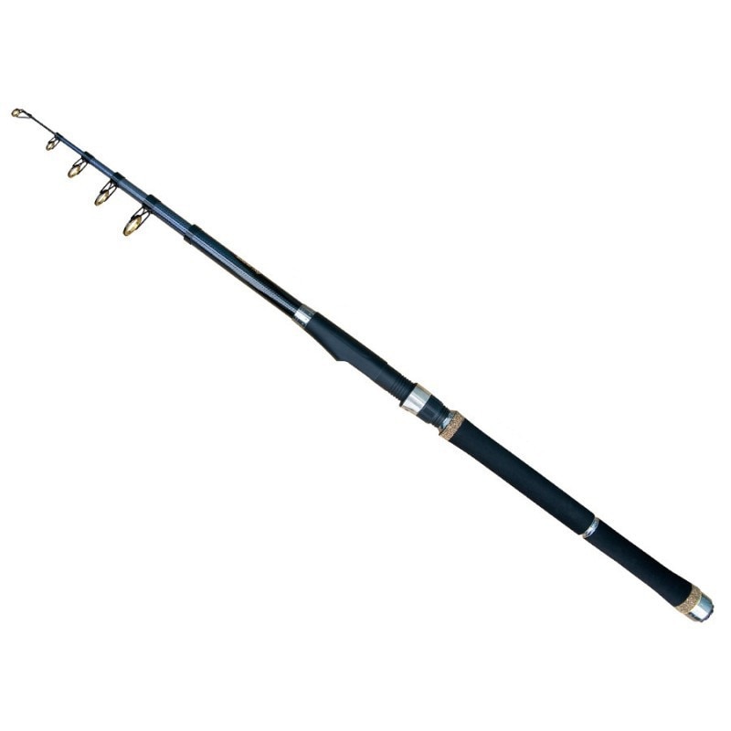 Lanseta telescopica fibra de carbon Baracuda Wizard 3 m A: 60-120 g