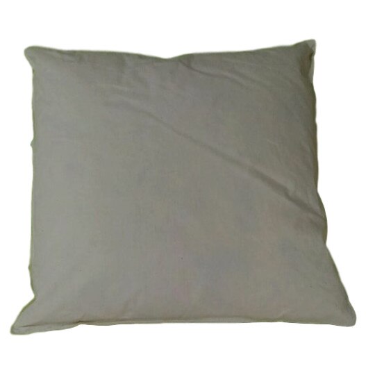 Perna 40x40cm, Naturala, 100% pana de gasca spalata