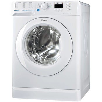Masina de spalat rufe Slim Indesit Innex BWSA71253W EU, 7kg, 1200 RPM, Push&Wash, Clasa A+++, Alb Masina de spalat rufe Slim Indesit Innex BWSA71253W EU, 7kg, 1200 RPM, Push&Wash, Clasa A+++, Alb