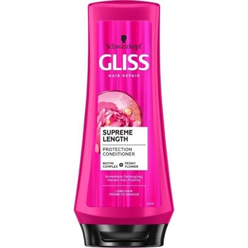 Balsam Gliss Supreme Length pentru par lung predispus deteriorarii si ingrasarii radacinilor, 200 ml Balsam Gliss Supreme Length pentru par lung predispus deteriorarii si ingrasarii radacinilor, 200 ml