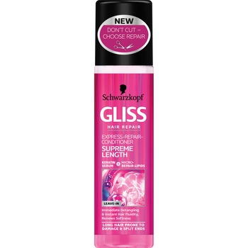 Balsam Express Repair Gliss Supreme Length, 200 ml Balsam Express Repair Gliss Supreme Length, 200 ml
