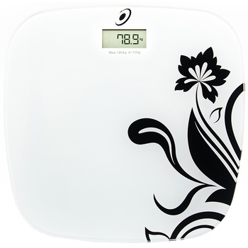 Cantar electronic de persoane E-Boda CEP 1017, 180kg, 100g, Alb Cantar electronic de persoane E-Boda CEP 1017, 180kg, 100g, Alb