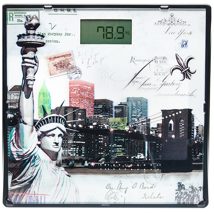 Cantar electronic de persoane E-Boda CEP 2017, 180kg, 100g, Alb