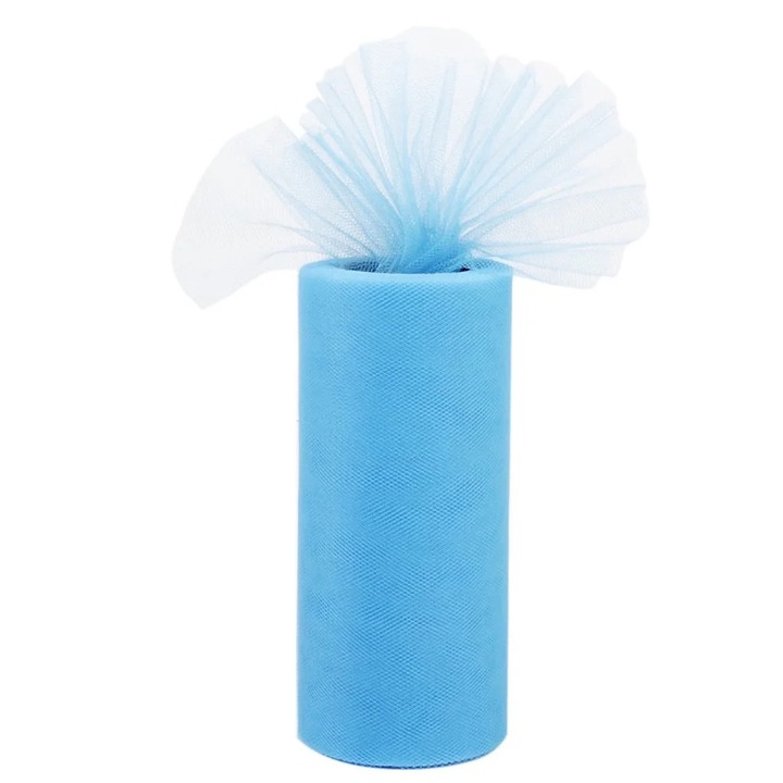 YANYXR dekoratív tüll 22mx15cm tó kék