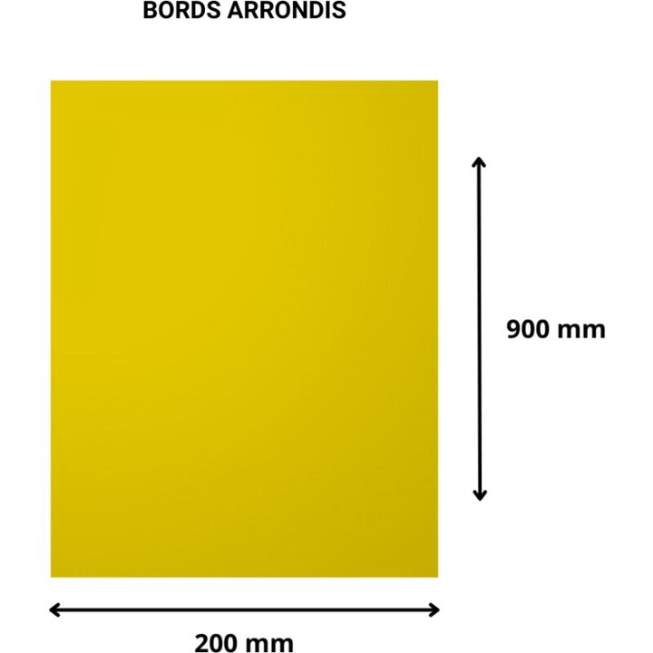 Akril tükörlap 20x90cm 3mm átlátszó plexi