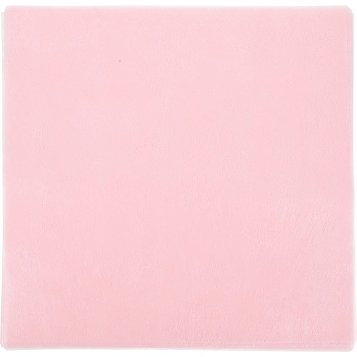 Hartie de impachetat, set 50 foi, roz, 30x30cm, fibre