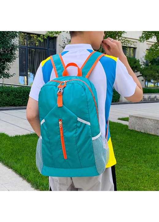 Rucsac YANYXR pliabil capacitate mare albastru cer 47x32x16cm