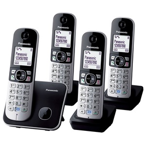 Telefon SIP Panasonic KX-TGP600CE +2 buc .KX-TPA65 eMAG.ro