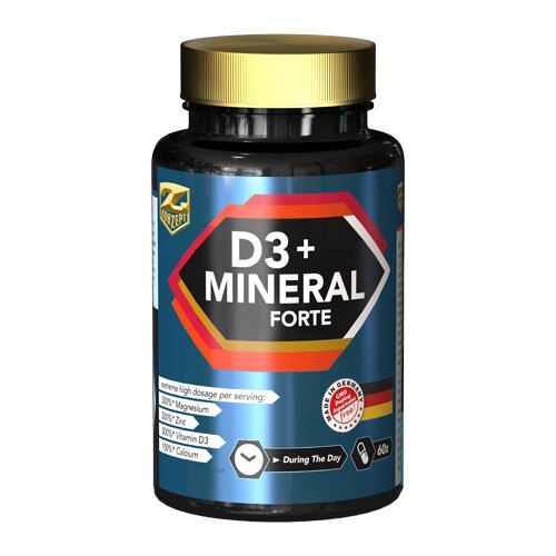 Capsule D3 + Minerale Forte Z-KONZEPT 60buc