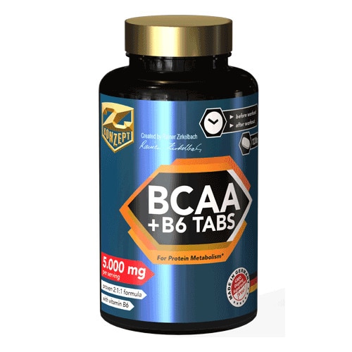 Capsule aminoacizi BCAA + B6 Z-Konzept 120buc