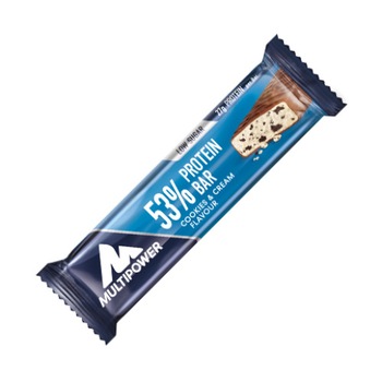 Baton proteic 53% proteina Multipower 50g Cookies&Cream Baton proteic 53% proteina Multipower 50g Cookies&Cream