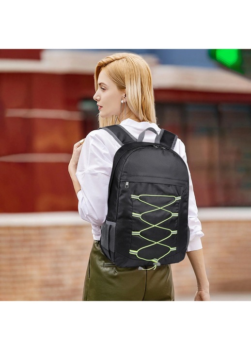 Rucsac drumetie YANYXR pliabil 35L negru usor