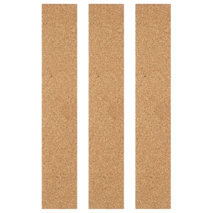 Set 3 benzi pluta natural maro 30x5x0.6cm pentru mesaje