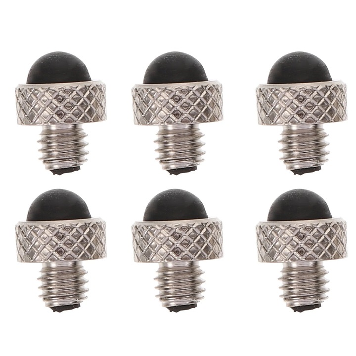 Set 6 amortizoare pentru foarfeci metalice albastre 0.6x0.5x0.5cm