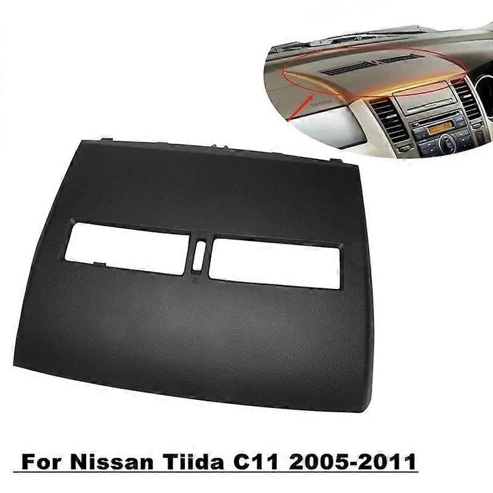 Nissan Tiida 2005-2011 autóklíma sapka, fekete, 1 db