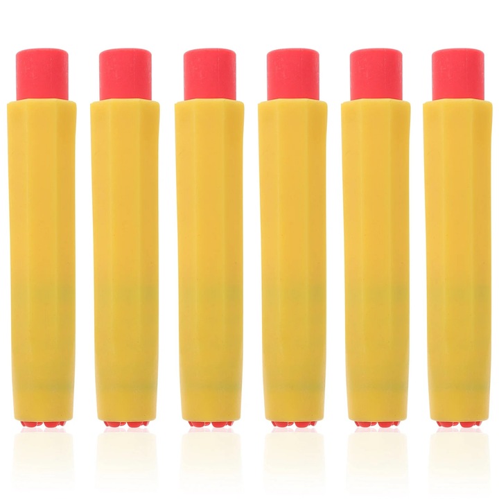 YANYXR 6 db krétatartó készlet, műanyag, többszínű, 9.3x1.8x1.5cm
