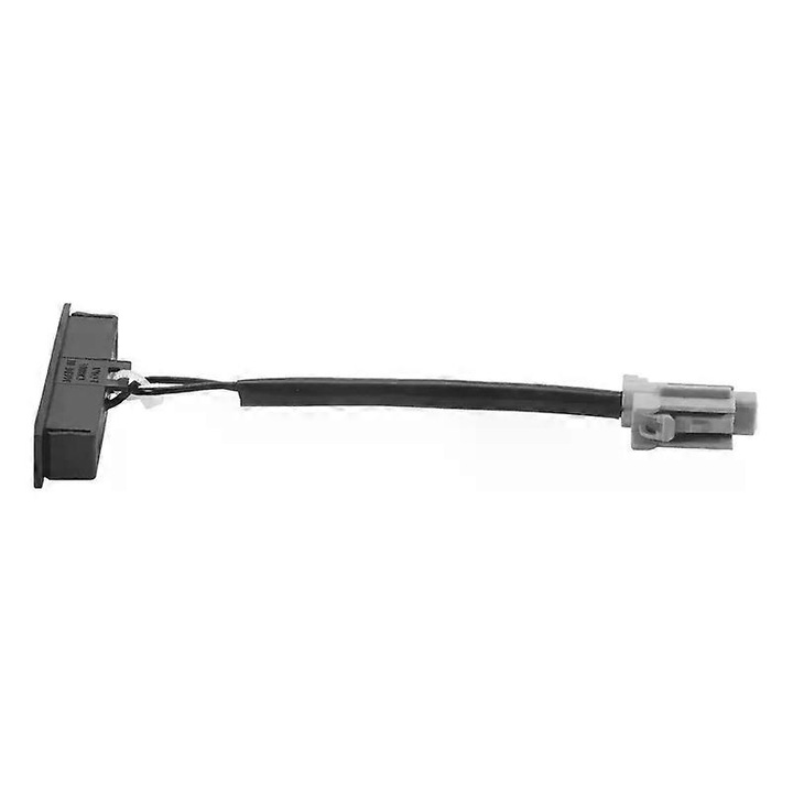 Nissan Qashqai J10 2006-2014 hátsó csomagtartó kapcsoló fekete 14x5.5cm műanyag
