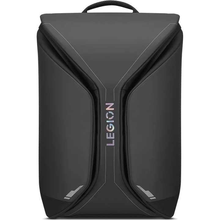 Rucsac Lenovo Legion 16 Armored GB900 pentru laptop de gaming de 16 inch, fabricat din poliester, cu invelis exterior din poliuretan, potri