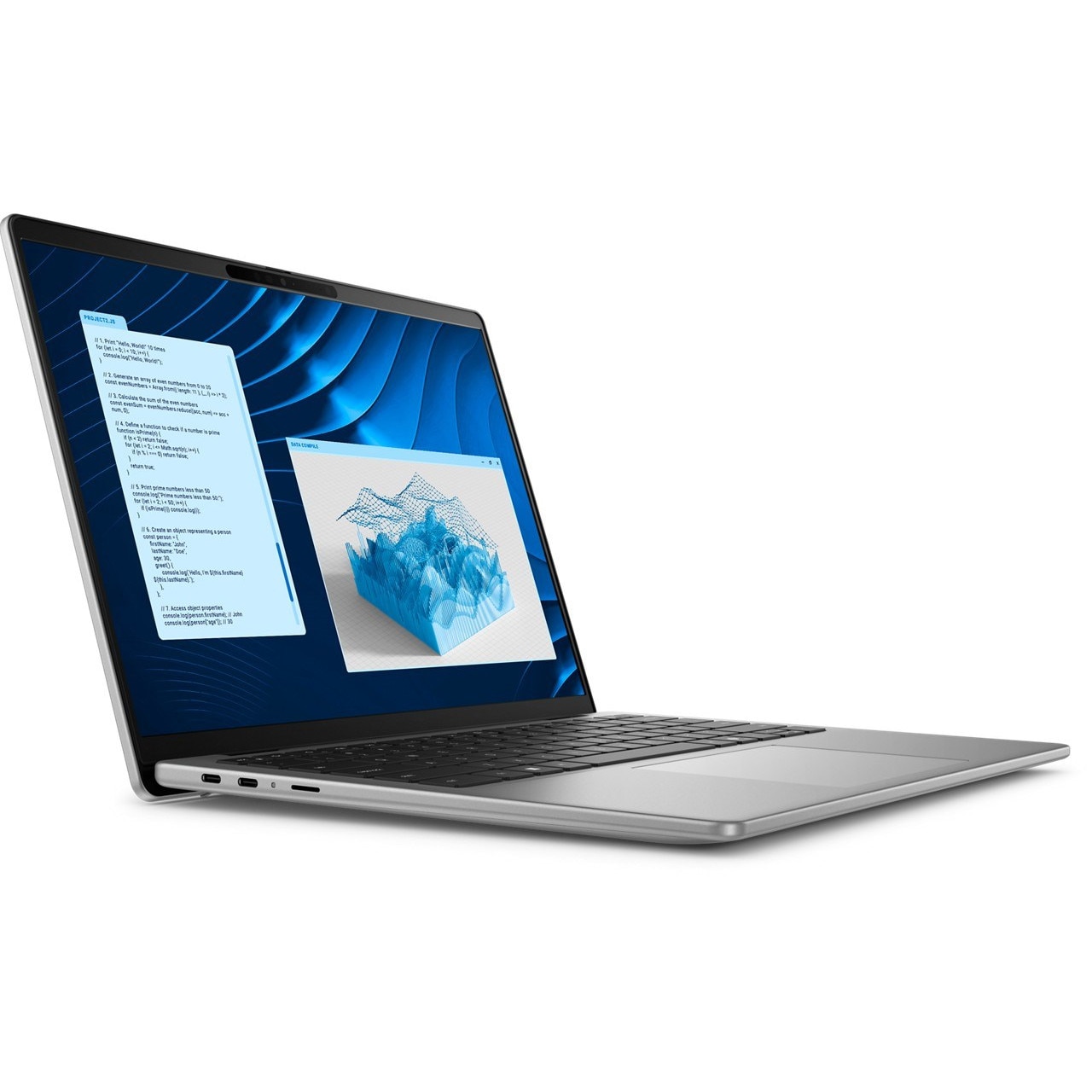 Laptop DELL Latitude 5455, 14" Full HD+, Qualcomm Snapdragon X Plus X1P-42-100, 16 GB RAM LPDDR5x 8448 MT/s, 512 GB SSD, Qualcomm Adreno, Windows 11 Pro, Titan Gray 512 GB