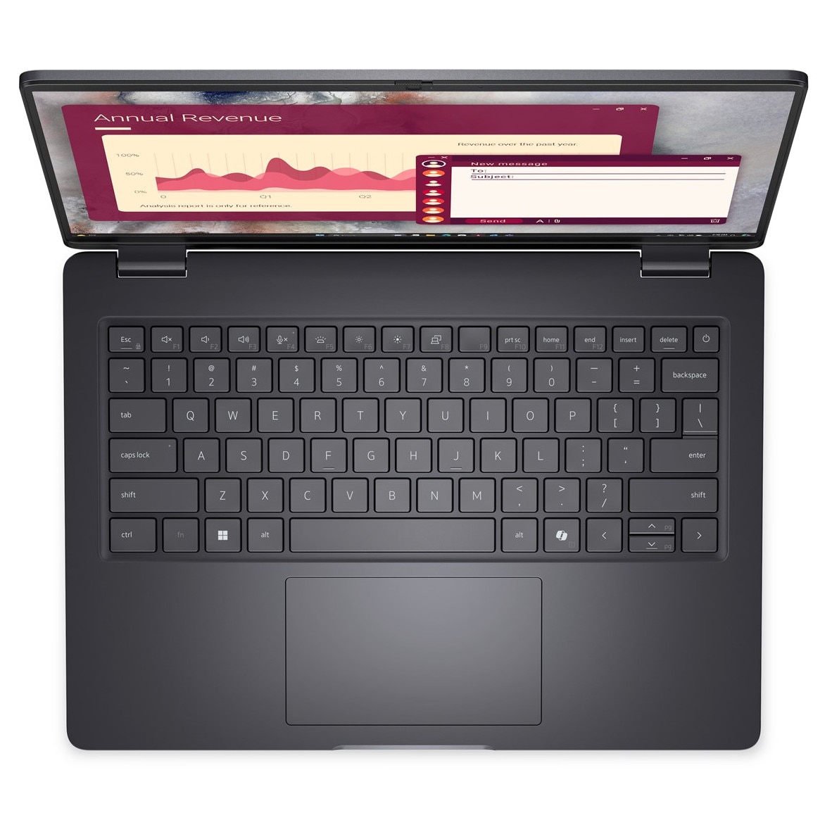 Laptop DELL Pro 14 PC14250, 14" Full HD+, Intel® Core™ 7 150U pana la 5.4 GHz, 16 GB RAM DDR5 5200 MT/s, 512 GB SSD, Intel® Graphics, Windows 11 Pro, Black 512 GB