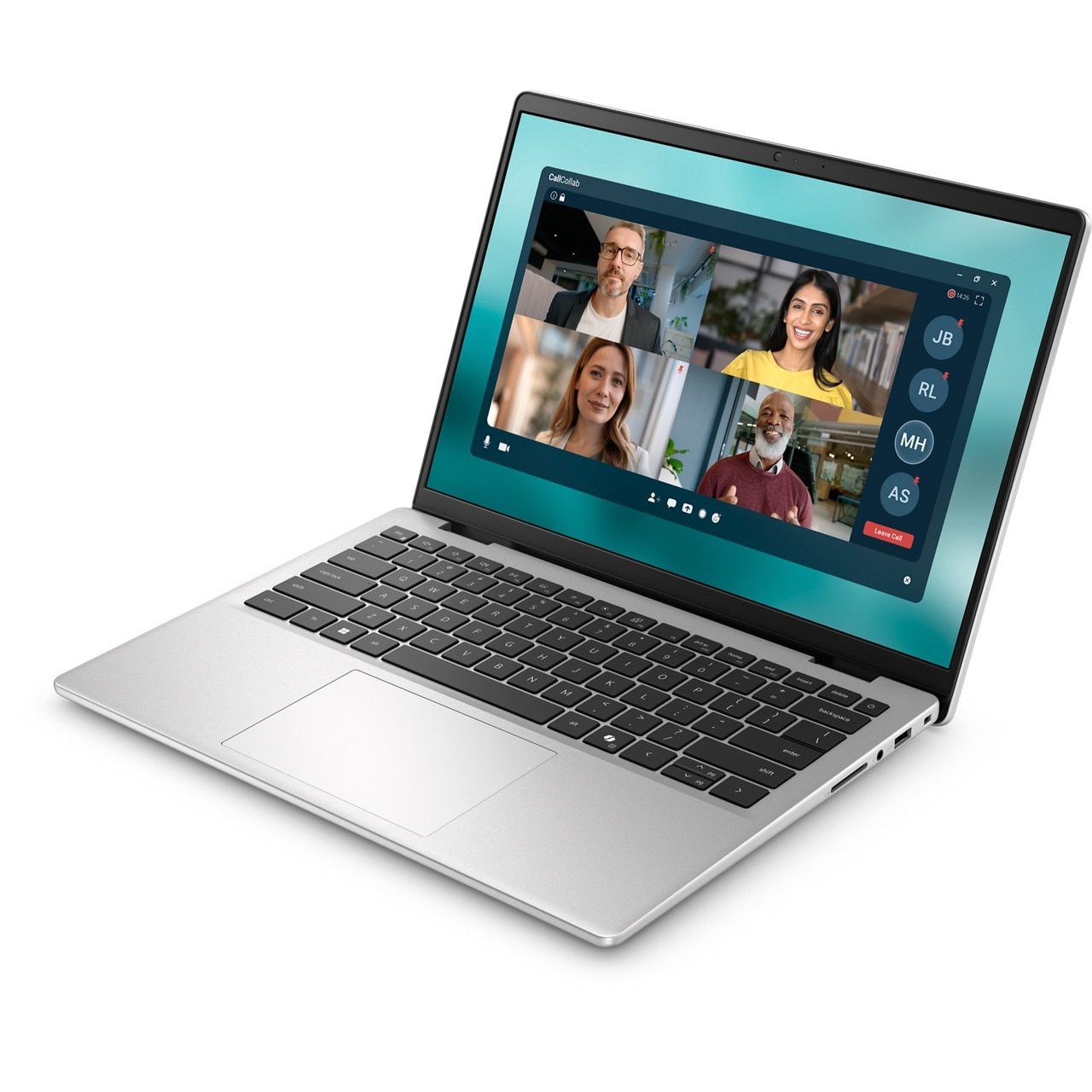 Laptop DELL Pro 14 Essential, 14" Full HD+, Intel® Core™ 5 120U pana la 5 GHz, 16 GB RAM DDR5, 512 GB SSD, Intel® Graphics, Windows 11 Pro, Silver 512 GB