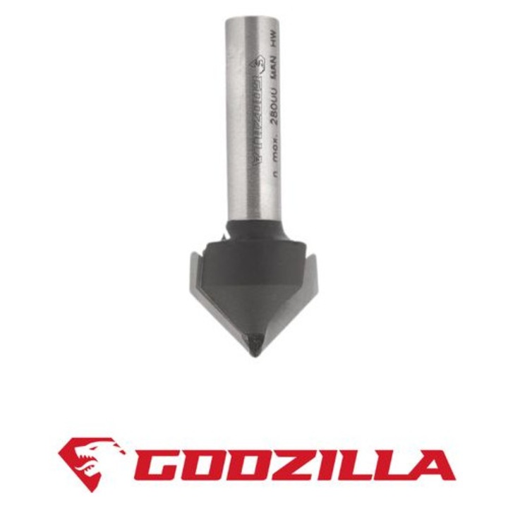 Freze de canelat, OEM, 12.7x13x90mm, 6 dinti