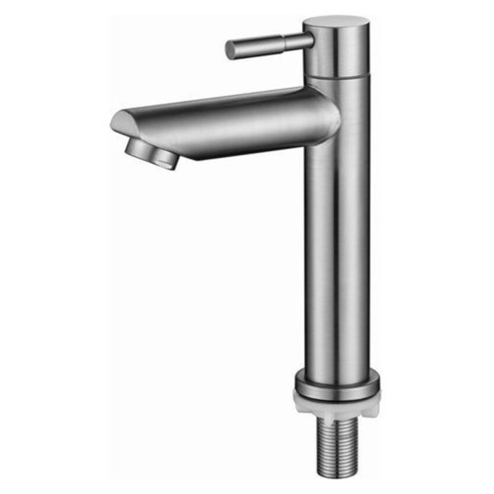 Fürdőszobai csaptelep, OEM, tartós réz, krómozott, 9,5mm, hideg víz