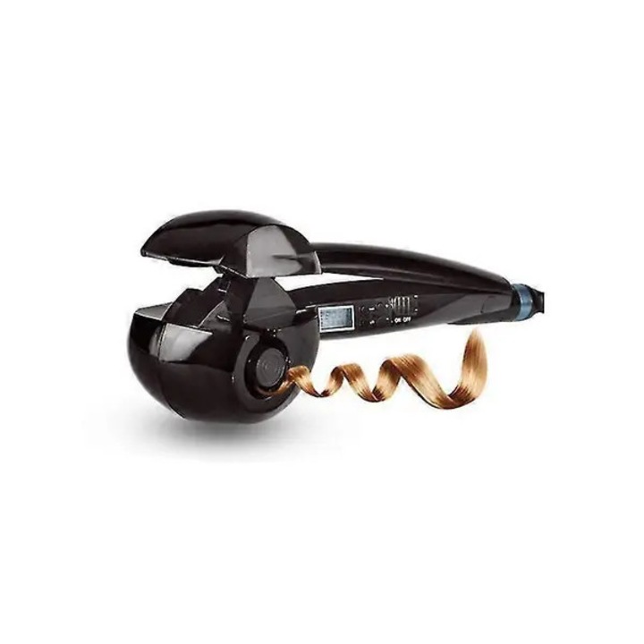 Ondulator automat cu abur ceramic 26x11x7.5cm negru