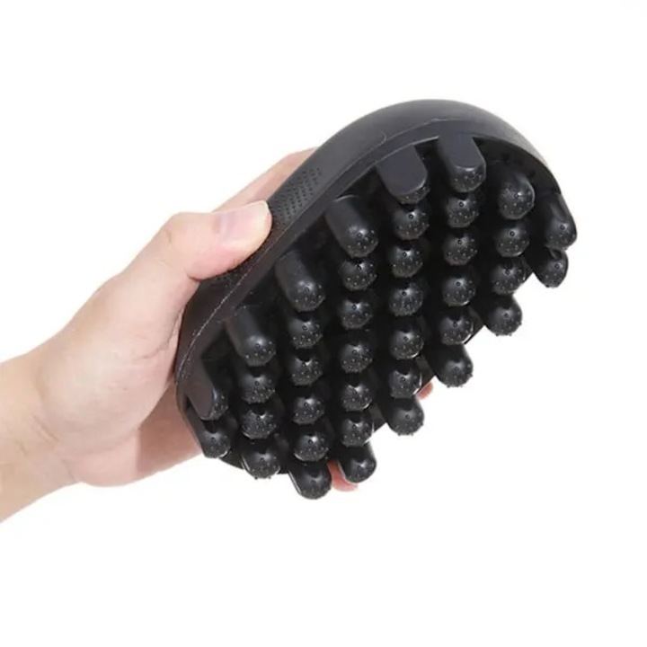 Perie de par pentru coafare, mica, pentru bucle stranse, neagra