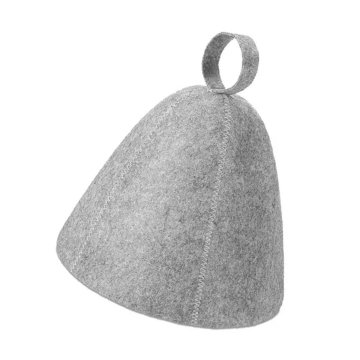 Caciula sauna din fetru, gri, 70x23cm, set 1/2 bucti